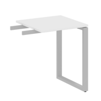 Стол-приставной элемент METALL SYSTEM на О-образном м/к БО.ПР-1 600*600*750